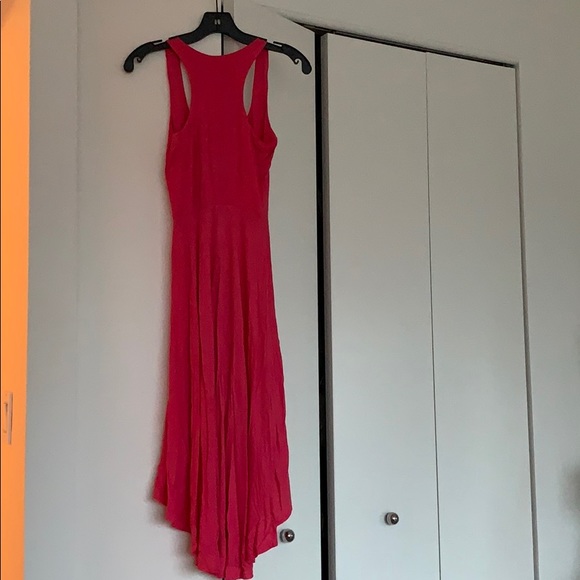 Bloomingdale’s Pink Racerback Dress - Picture 3 of 4